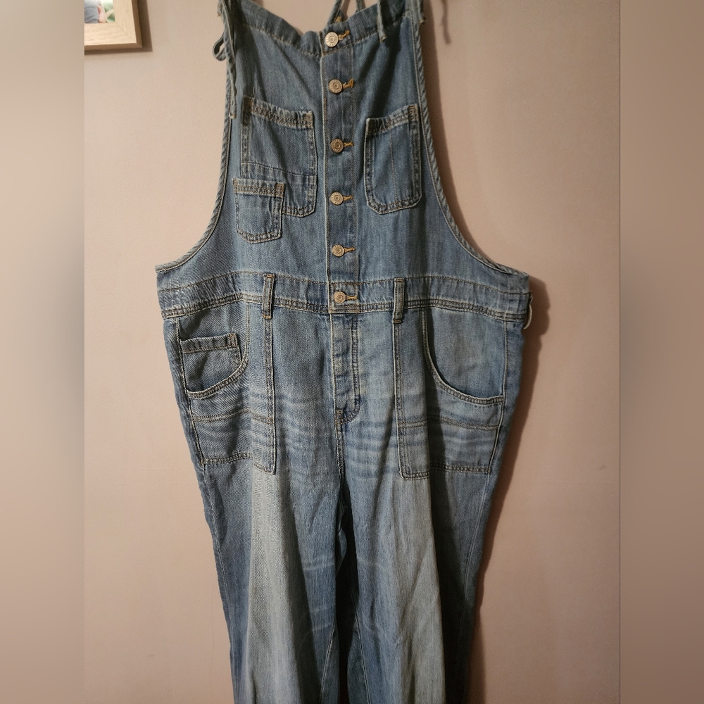 Torrid Women's Blue Denim Overalls